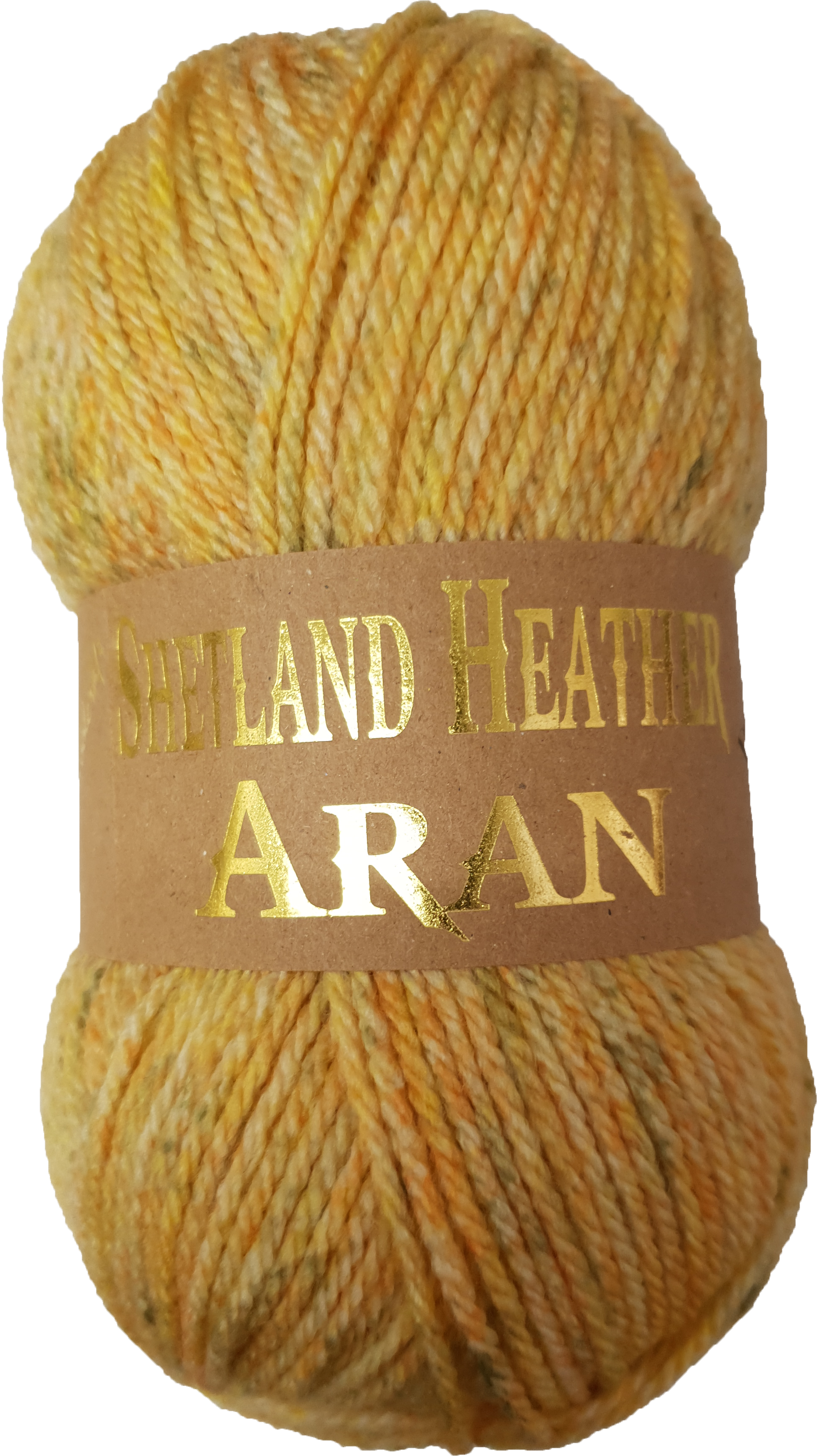 Shetland Heather Aran 10x100g Balls Harvest 002